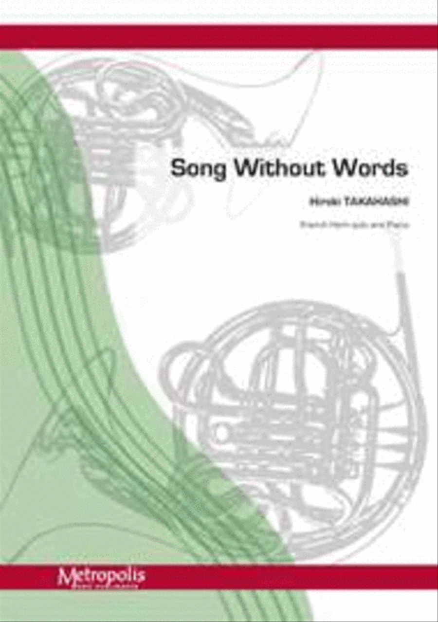 Song without words for French Horn and Piano Horn scores gallery preview page 1