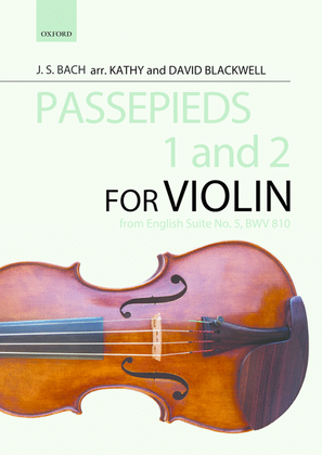 Book cover for Passepieds 1 and 2: from English Suite No. 5, BWV 810