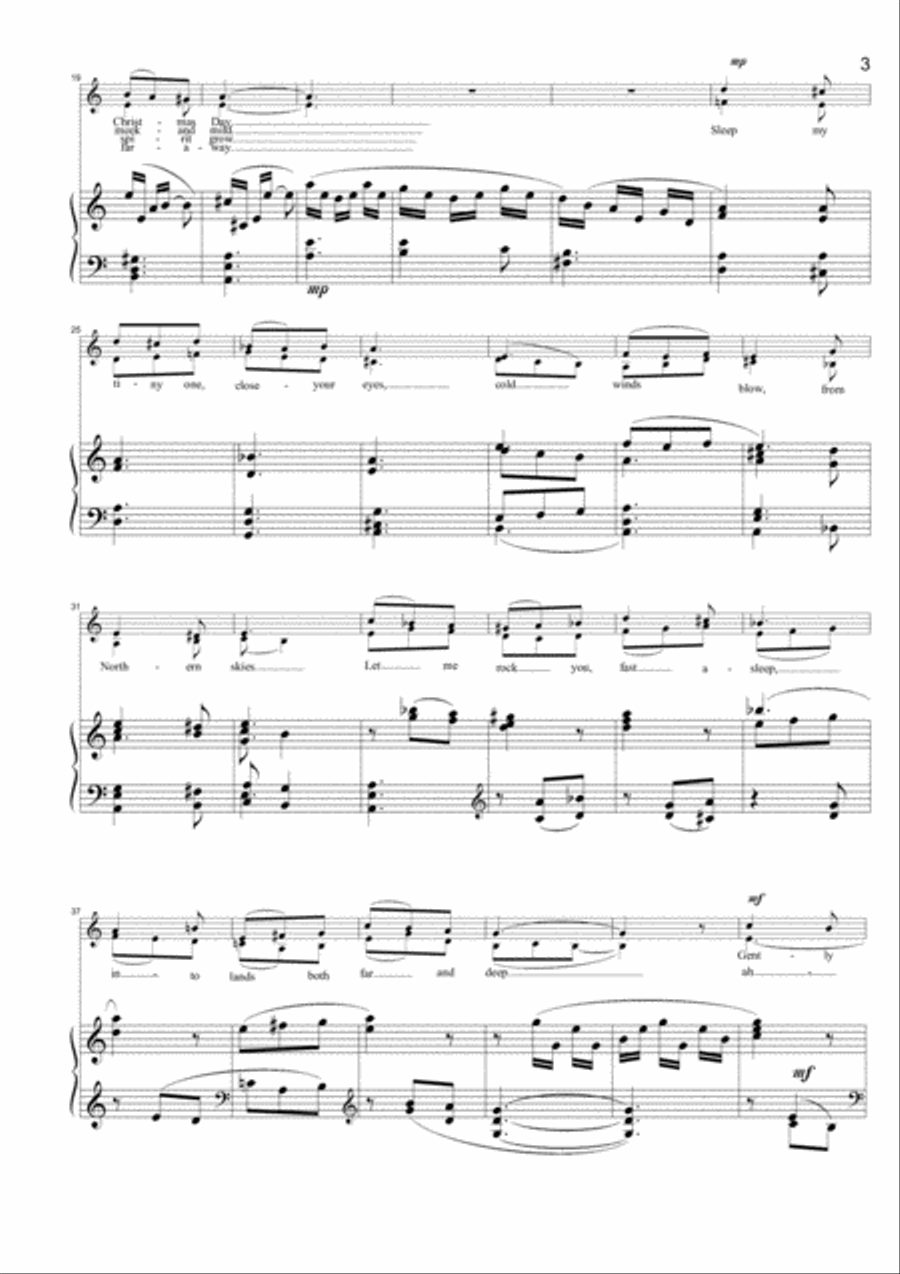 four songs for xmas four songs for xmas Small Ensemble scores gallery preview page 3