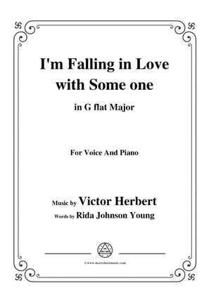 Victor Herbert-I'm Falling in Love with Someone,in G flat Major,for Voice&Pno