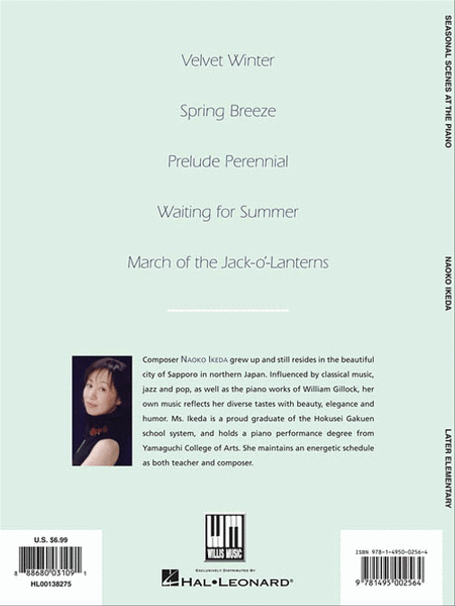 Seasonal Scenes at the Piano Easy Piano scores gallery preview page 2