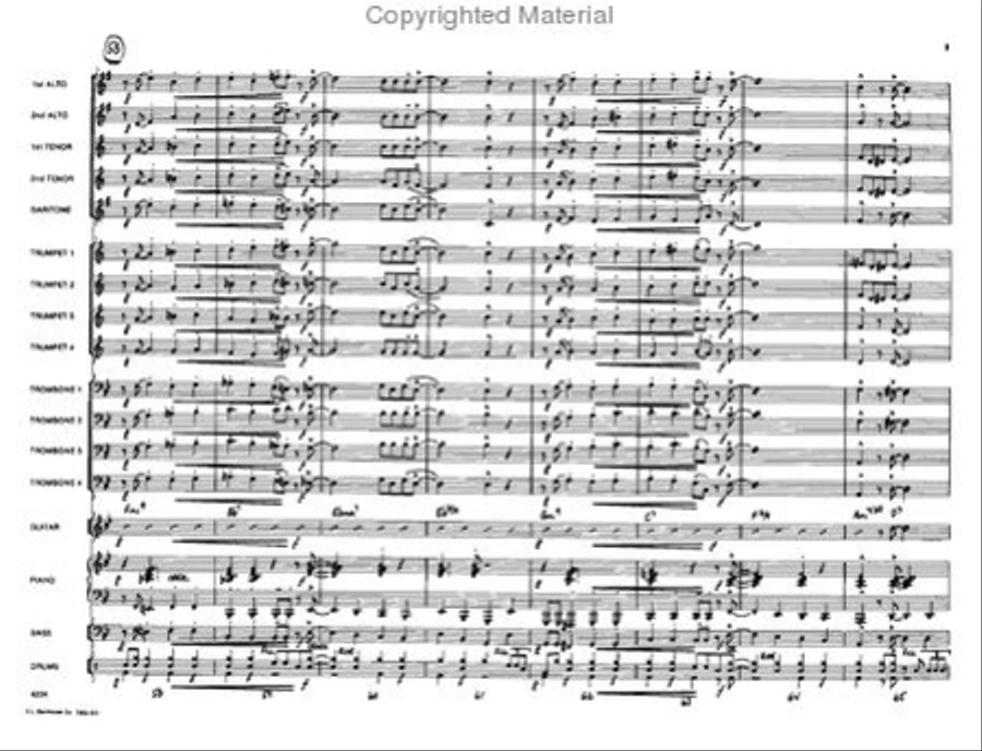 East Side Drive Jazz Ensemble - Sheet Music page 9