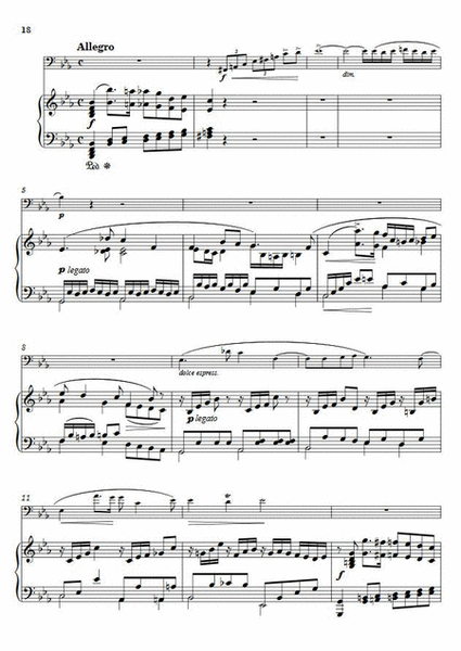 Sonata in Mi-Flat Major op. 9