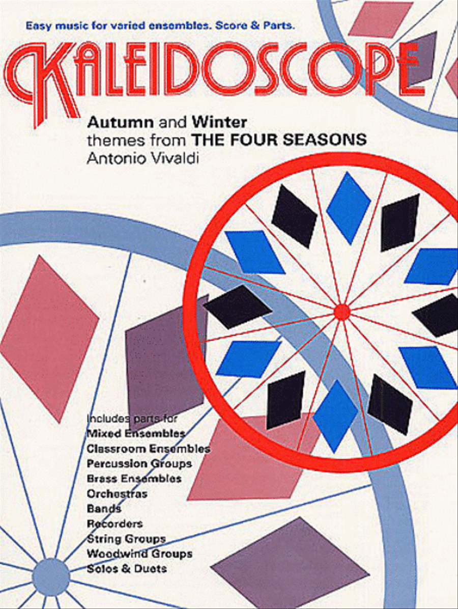 Antonio Vivaldi: Kaleidoscope - Autumn And Winter (The Four Seasons) School and Community scores gallery preview page 1