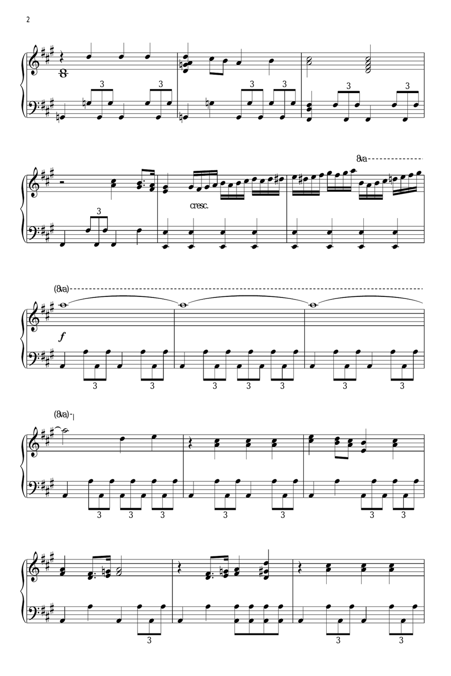 Jim's Ride Jim's Ride Piano Solo scores gallery preview page 2