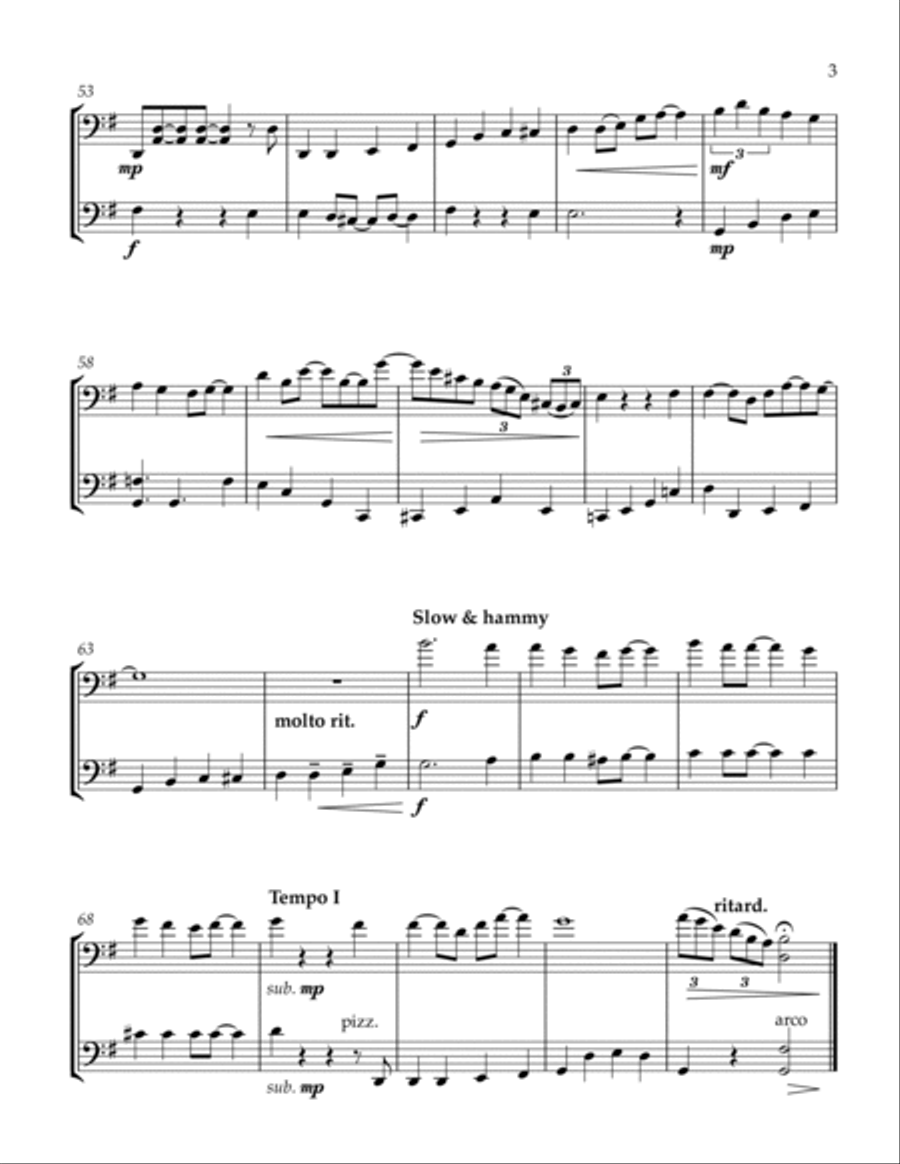 L-o-v-e String Duet scores gallery preview page 4