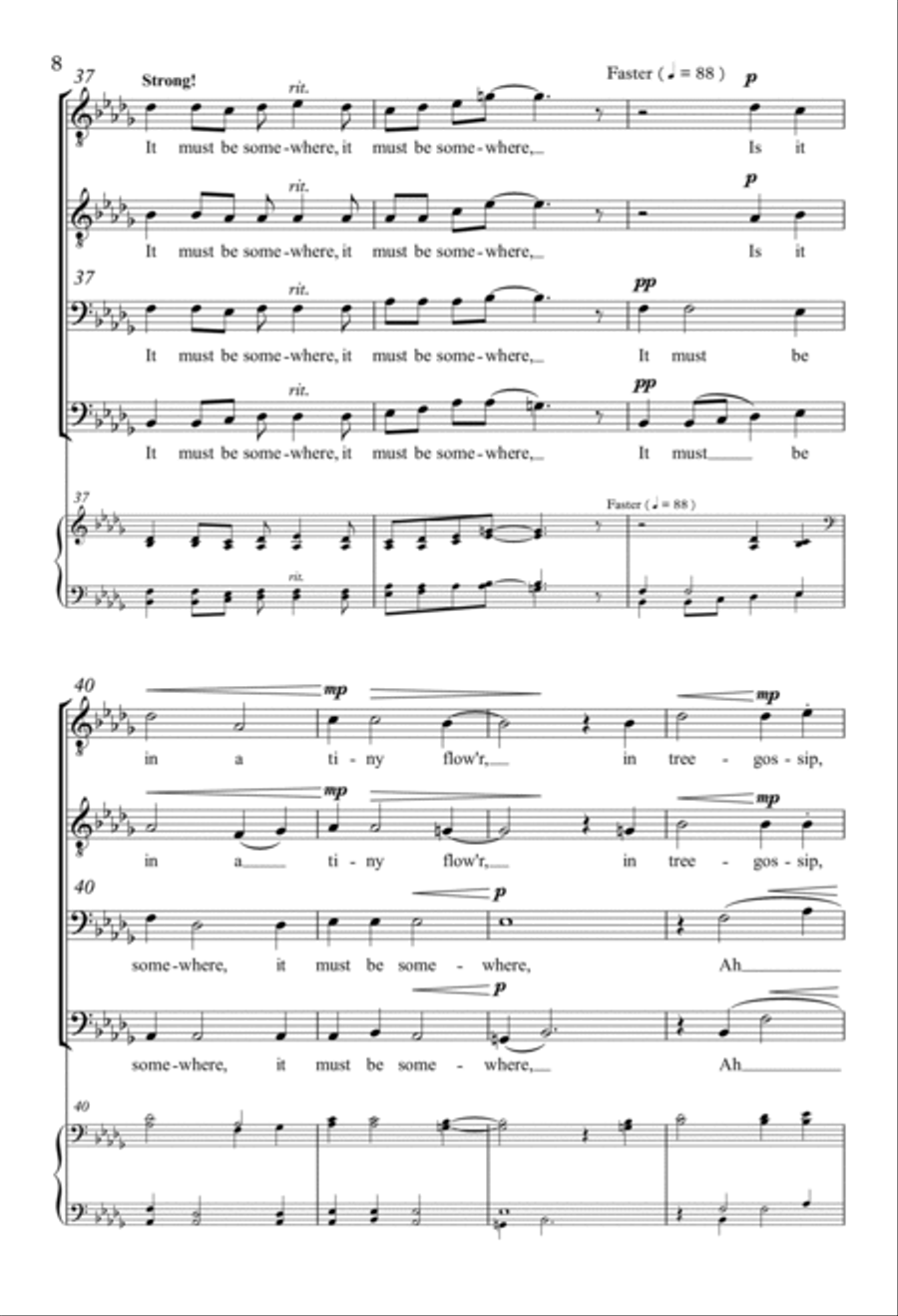 Original Harmony TTBB scores gallery preview page 6
