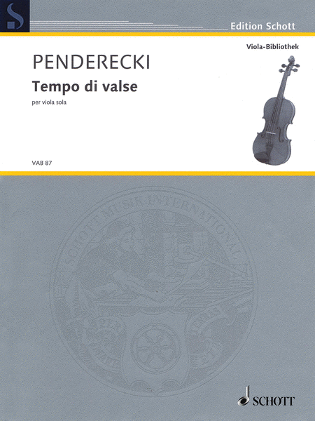 Krzysztof Penderecki : Tempo di Valse