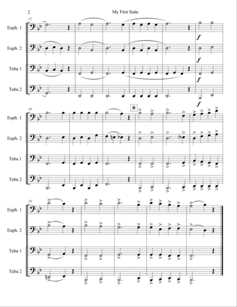 My First Suite School and Community scores gallery preview page 2