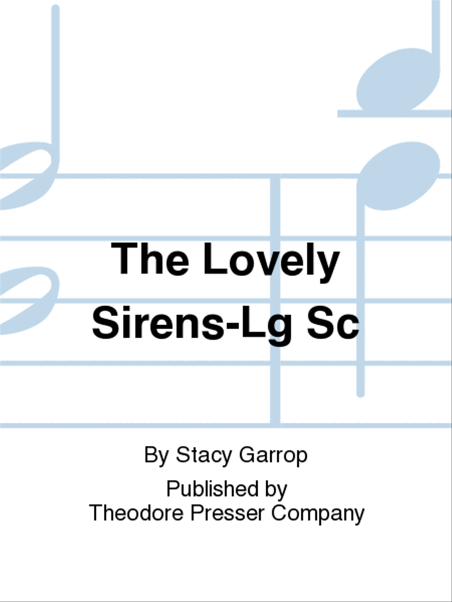 The Lovely Sirens Orchestra scores gallery preview page 1