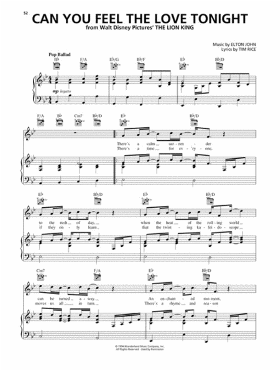 Elton John Anthology Piano, Vocal, Guitar scores gallery preview page 4