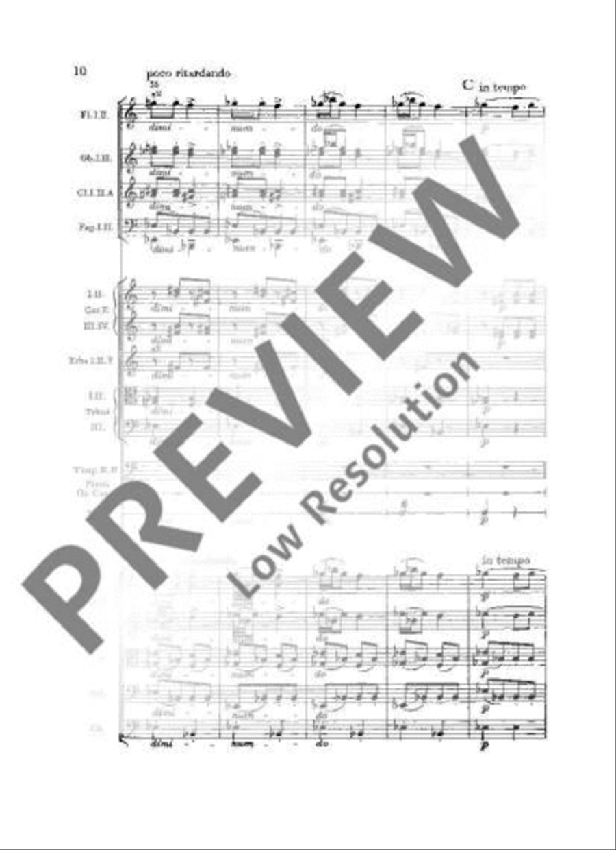 Slavonic Dances Orchestra scores gallery preview page 13