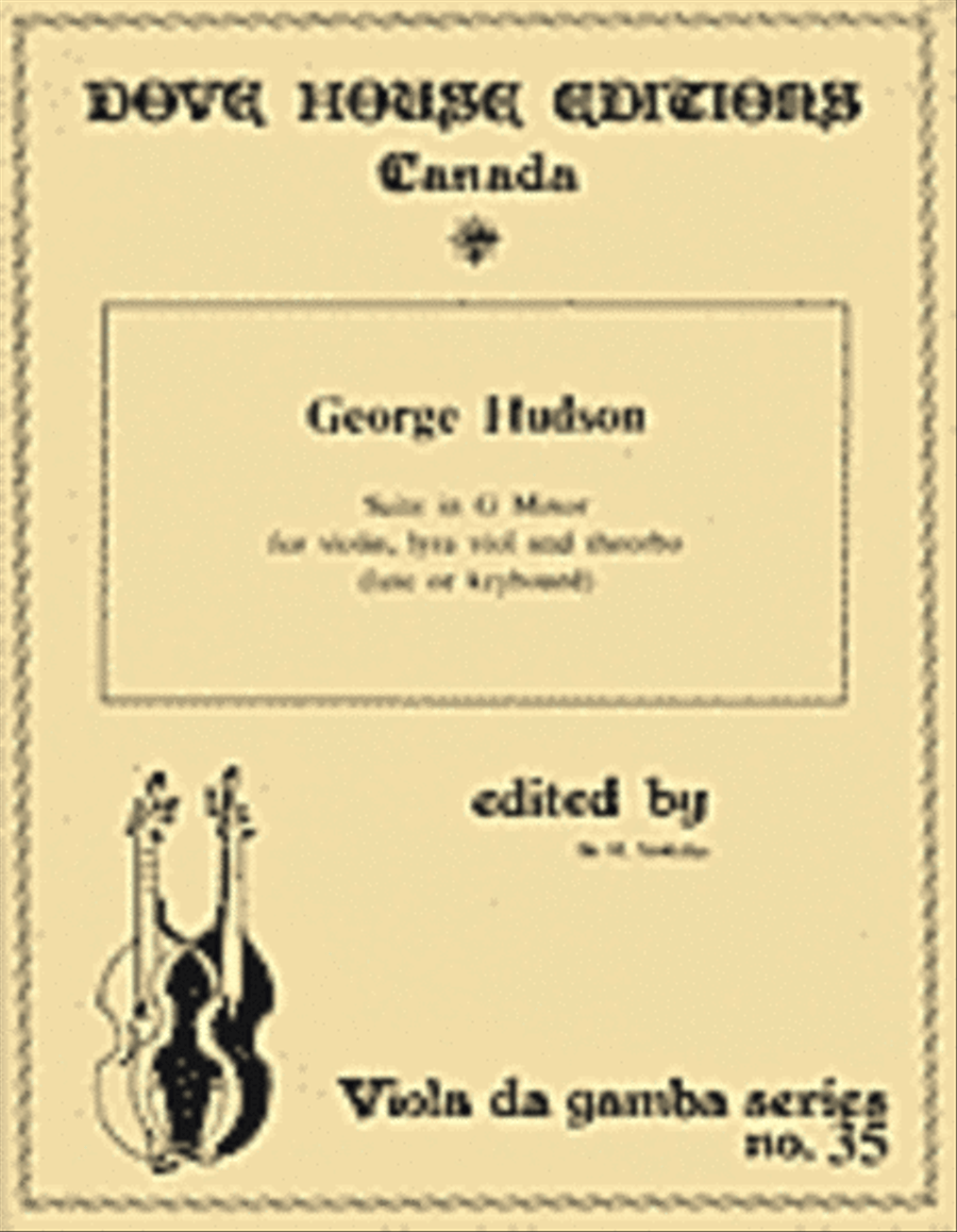 Suite in G Minor Lute scores gallery preview page 1