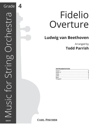 Book cover for Fidelio Overture