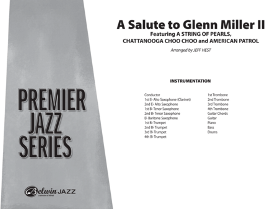 A Salute to Glenn Miller II Jazz Ensemble scores gallery preview page 2