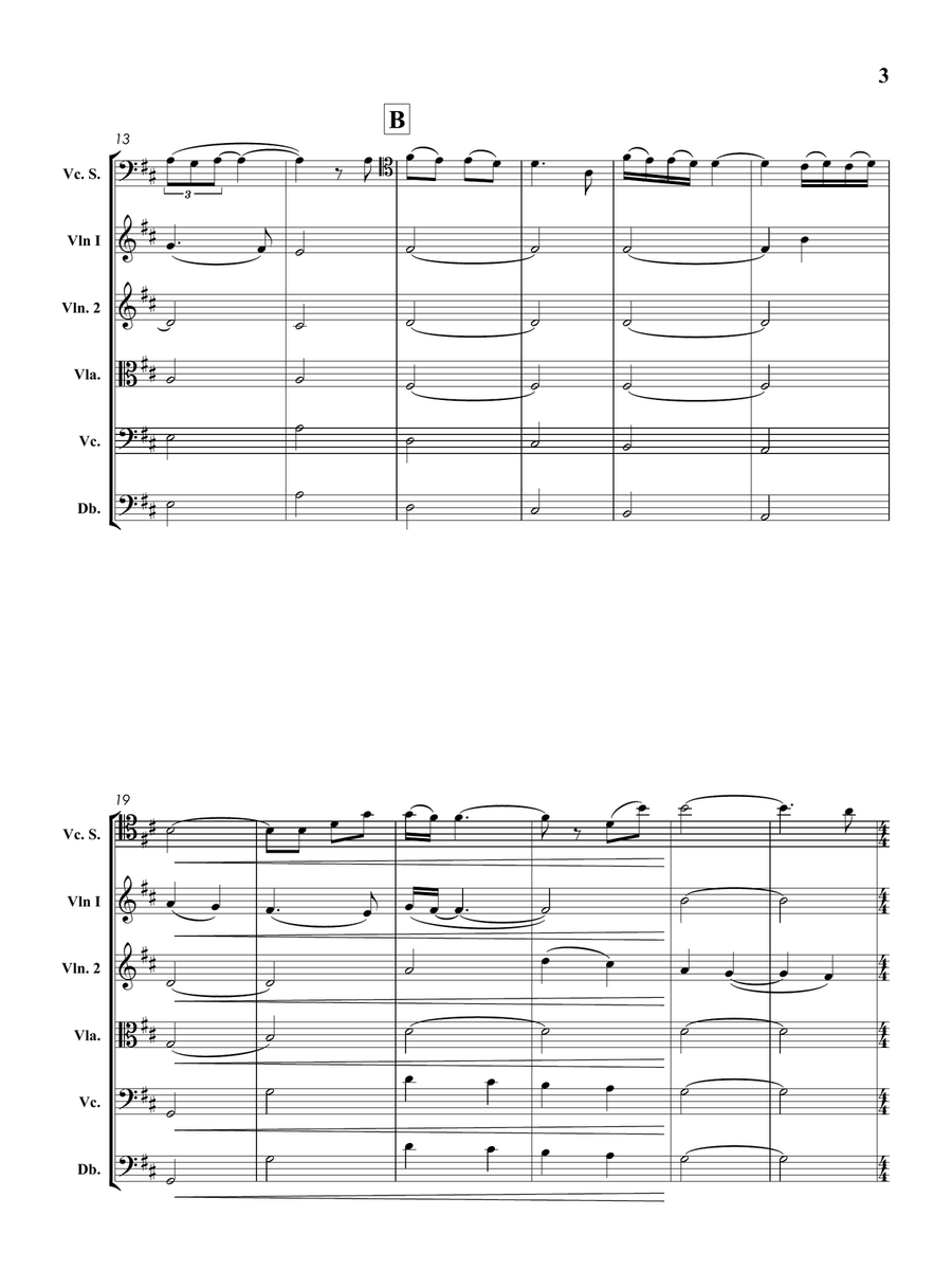 Gabriel's Oboe Chamber Orchestra scores gallery preview page 4