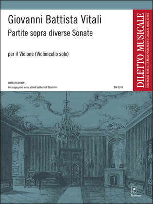 Book cover for Partite sopra diverse Sonate
