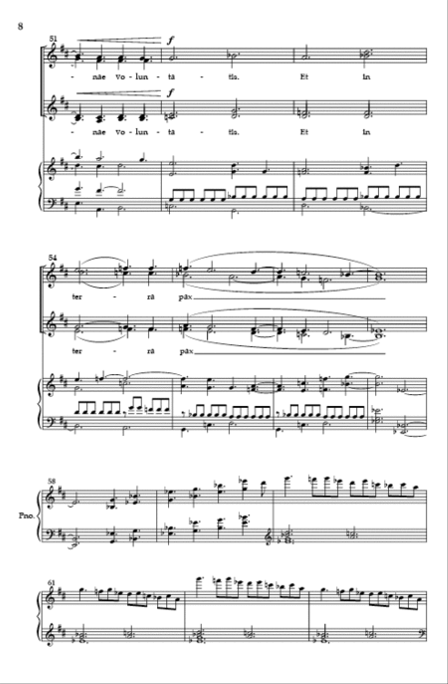 Festival Gloria (SSAA) SSAA scores gallery preview page 7