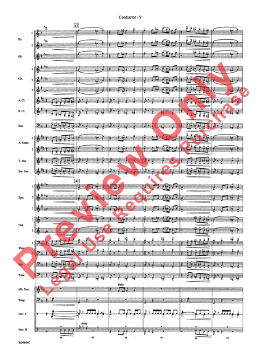 Alliance Alliance Concert Band scores gallery preview page 12
