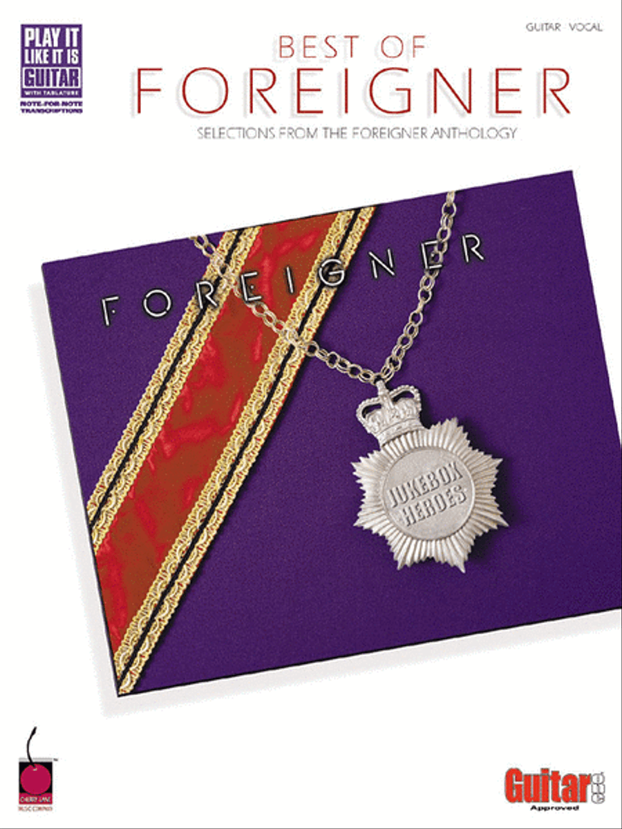 The Best of Foreigner Electric Guitar scores gallery preview page 1