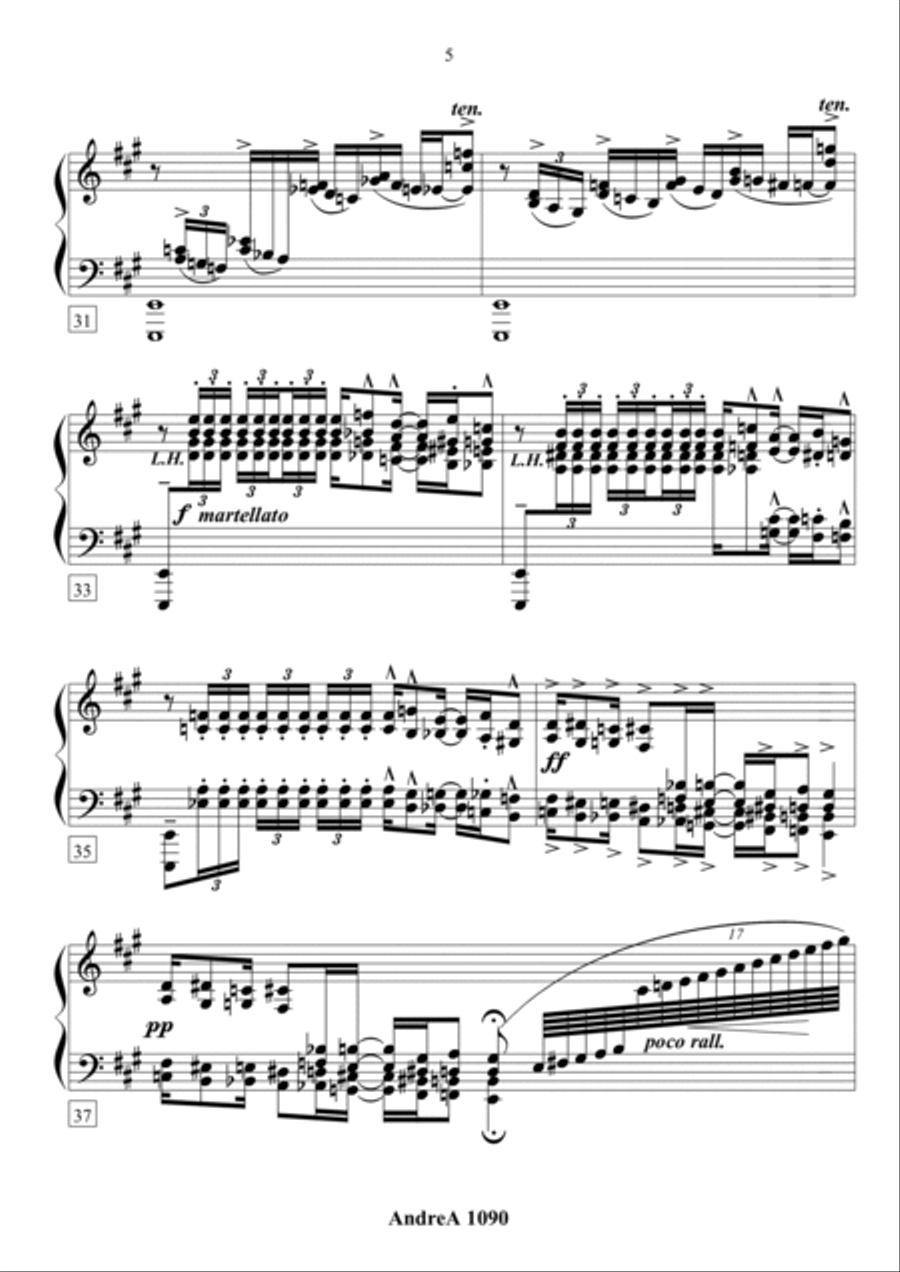 Rhapsody in Blue for Piano Solo (A4 Trim Size) Piano Solo scores gallery preview page 6