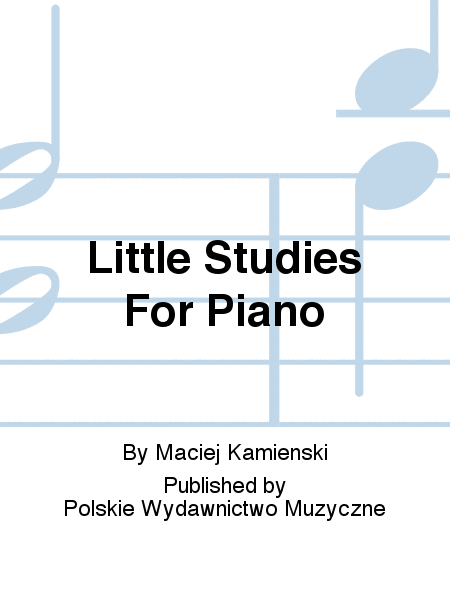 Little Studies For Piano