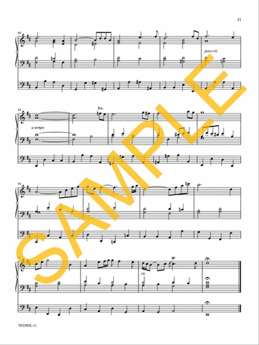 O Worship the King O Worship the King Organ Solo scores gallery preview page 10