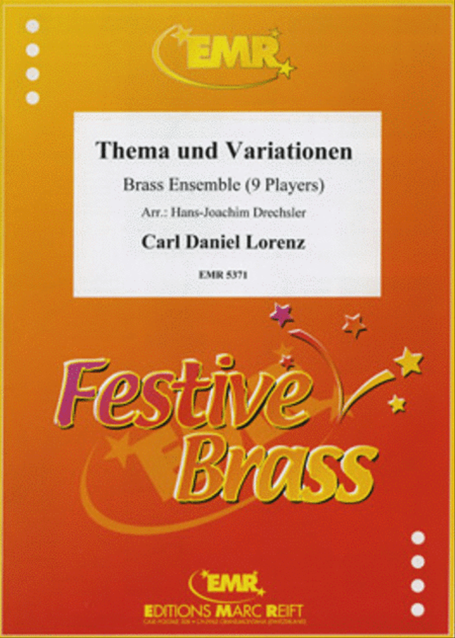 Thema und Variationen Brass Ensemble scores gallery preview page 1