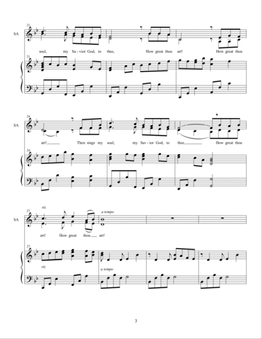 For the Love of Hymns: Vocal Duets For the Love of Hymns: Vocal Duets Piano scores gallery preview page 5