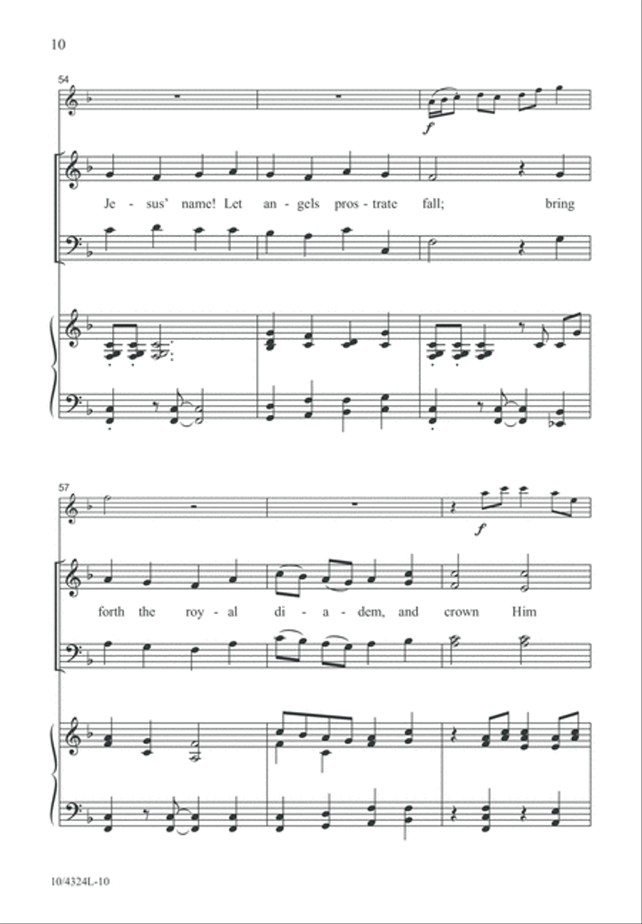 Crown Him 4-Part scores gallery preview page 10