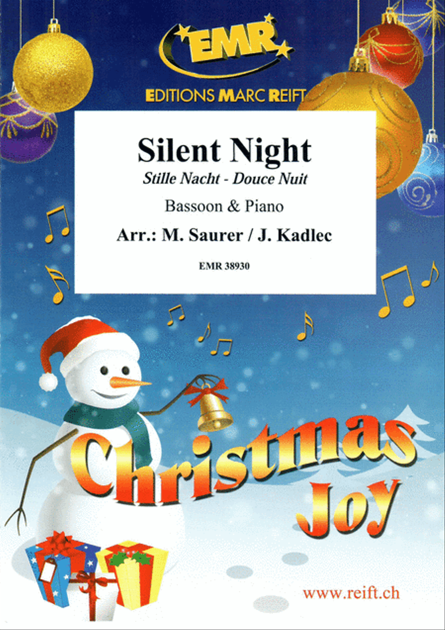 Silent Night Silent Night Bassoon Solo scores gallery preview page 1