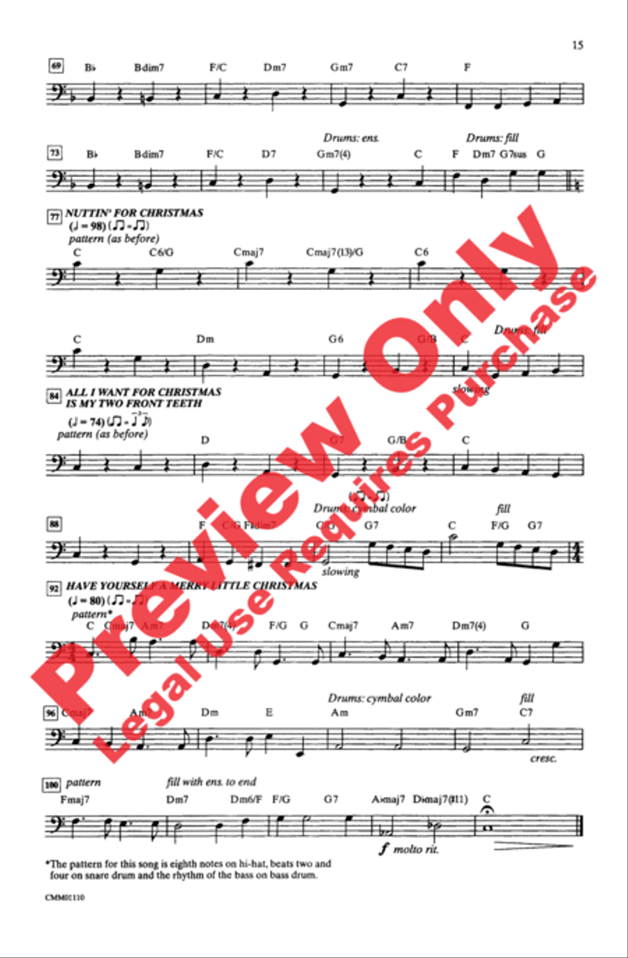 A Bit of Holiday Cheer A Bit of Holiday Cheer 4-Part scores gallery preview page 15