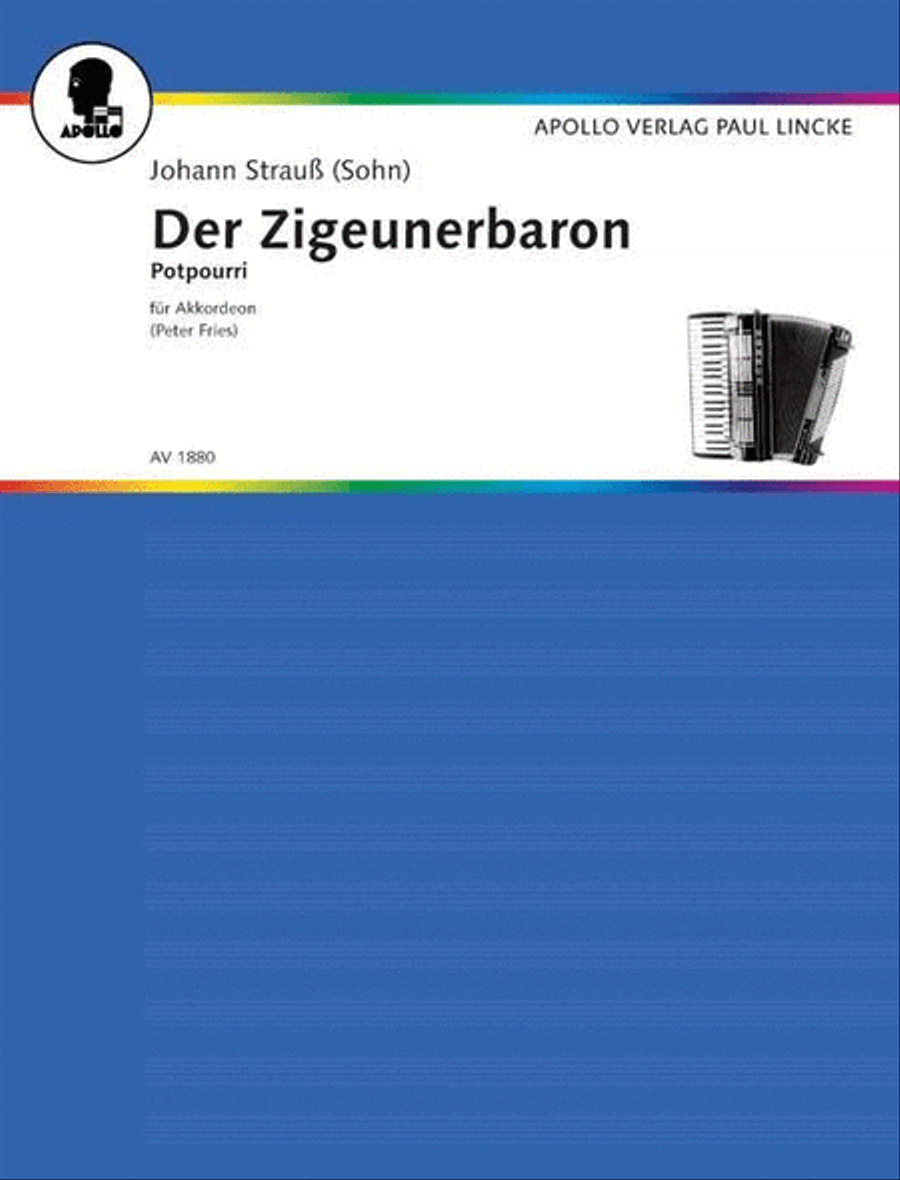 Der Zigeunerbaron Accordion scores gallery preview page 1