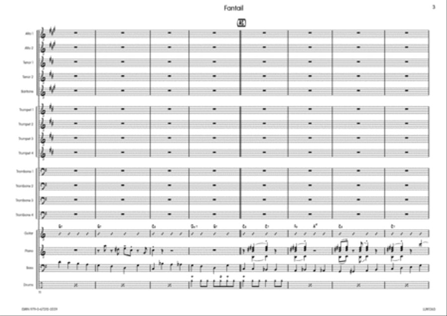 Fantail Big Band scores gallery preview page 4