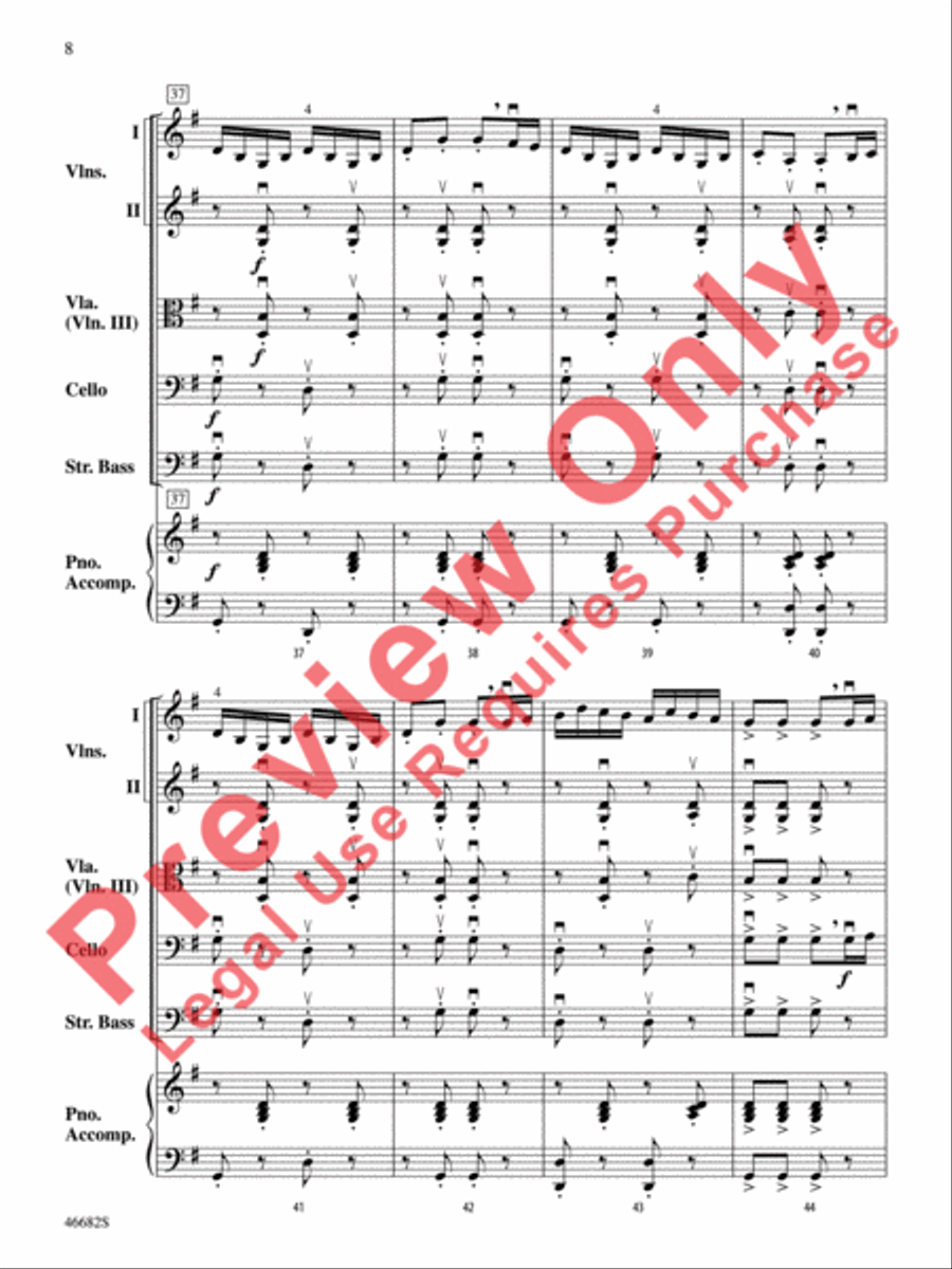 Soldier's Joy String Orchestra scores gallery preview page 9