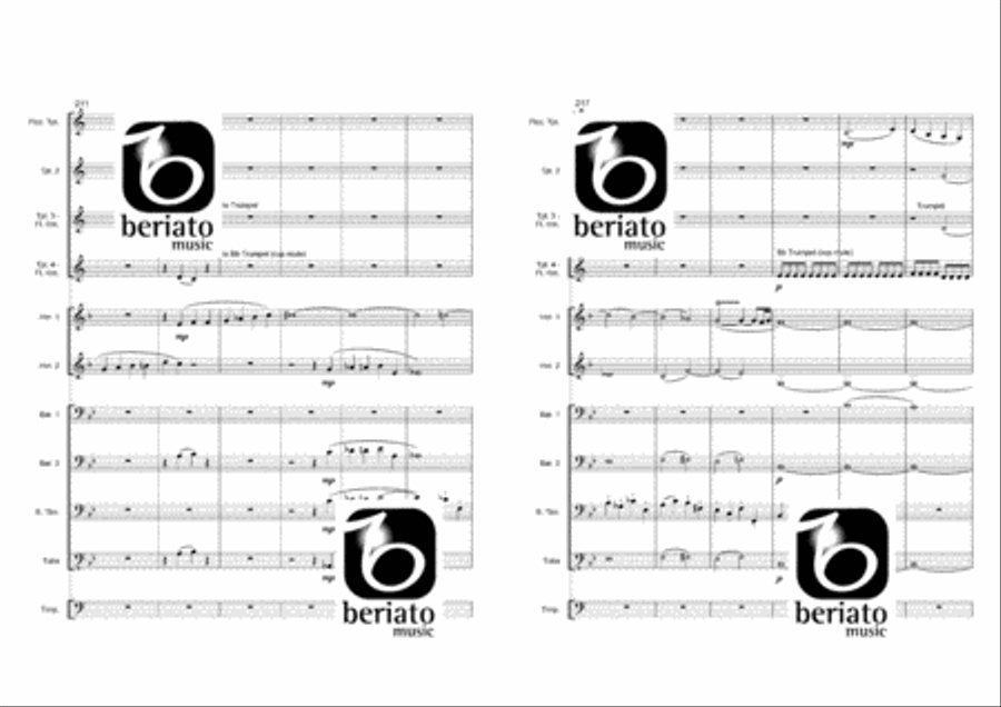 Le Nozze Di Figaro Le Nozze Di Figaro Percussion scores gallery preview page 21