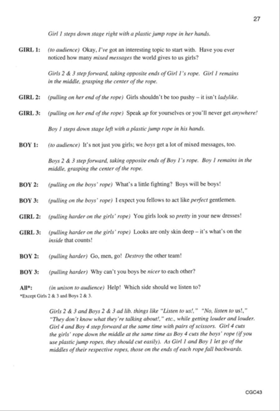 All God's Children (Score) Unison Choir scores gallery preview page 9