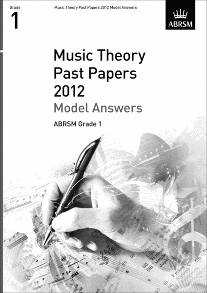 Music Theory Past Papers 2012 Gr1 Model Answers