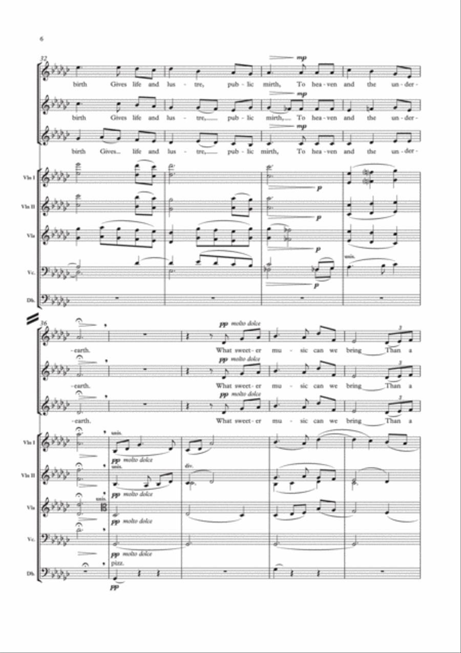 What sweeter music