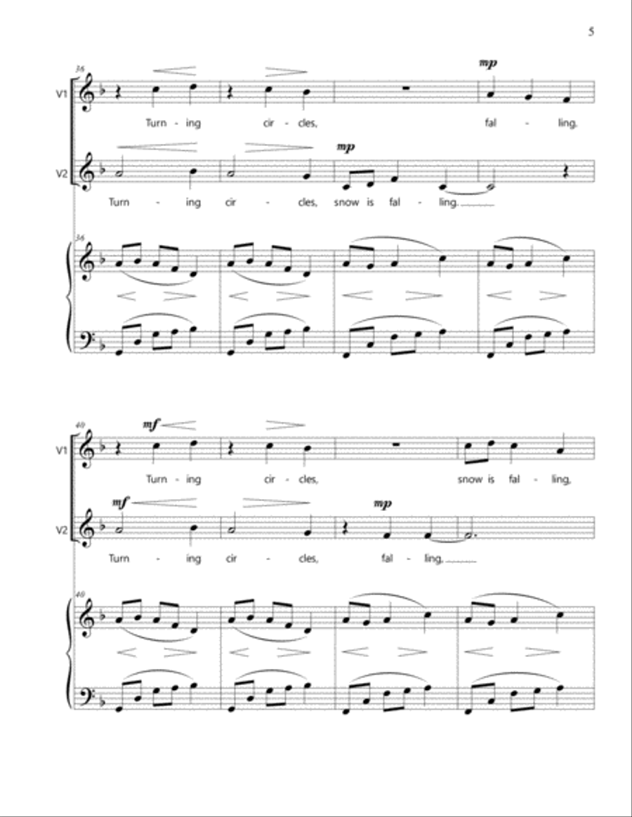 Healthy Vocal Development: Duet Performance Book Level 3 Voice scores gallery preview page 6
