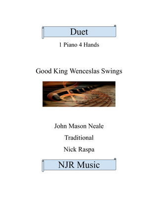 Good King Wenceslas Swings (1 piano 4 hands) complete set