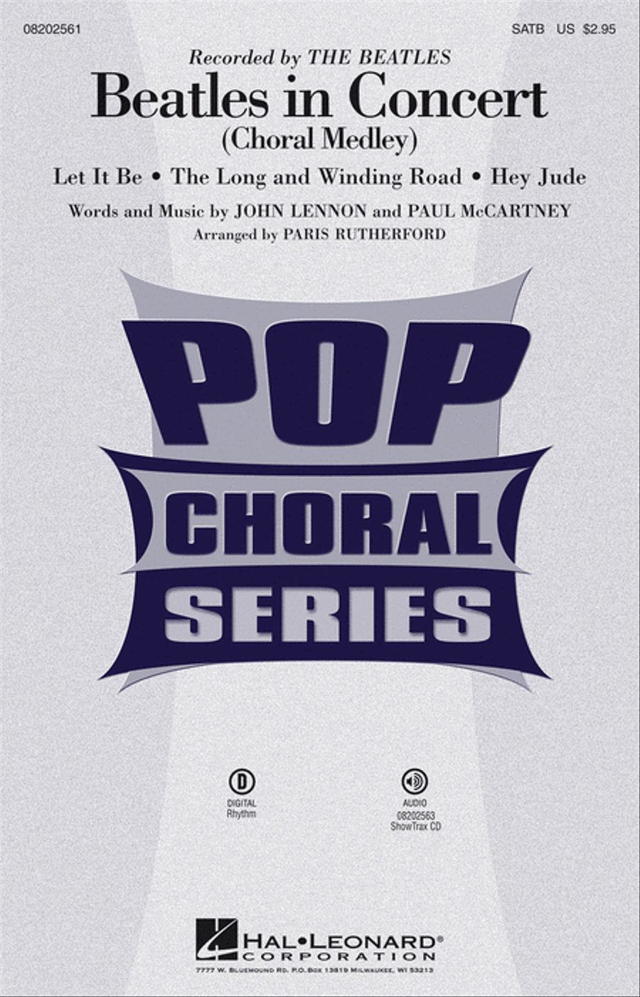 Beatles in Concert 4-Part scores gallery preview page 1