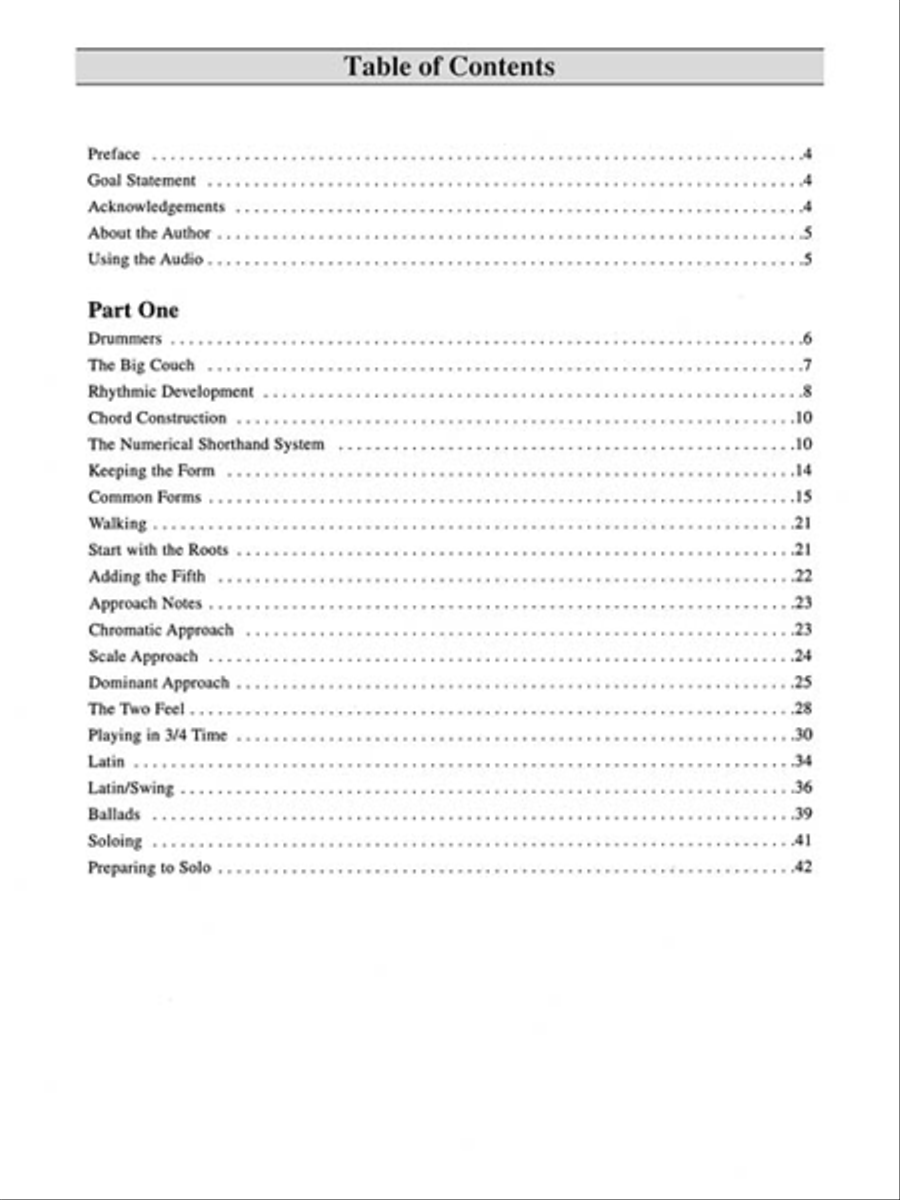 Jazz Bass Jazz Bass Collection / Songbook scores gallery preview page 3