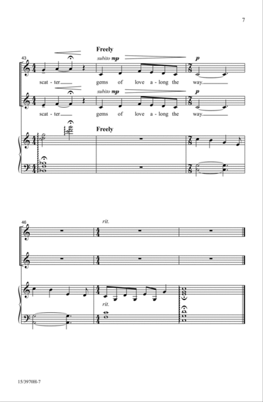 Dewdrops 2-Part scores gallery preview page 7