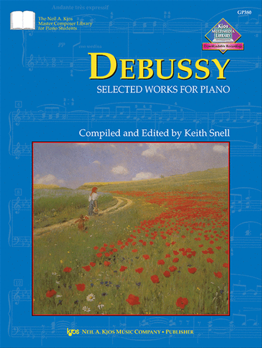 Debussy Selected Works For Piano Piano Solo scores gallery preview page 1