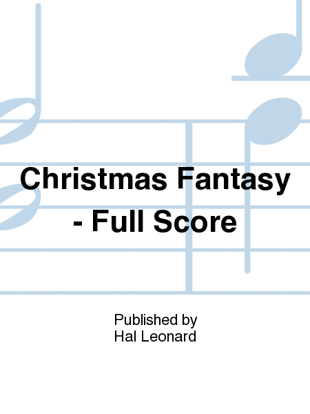 Christmas Fantasy - Full Score