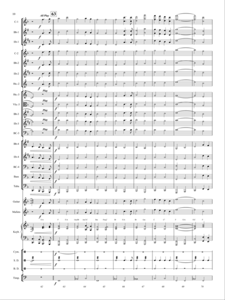 March March Concert Band scores gallery preview page 9