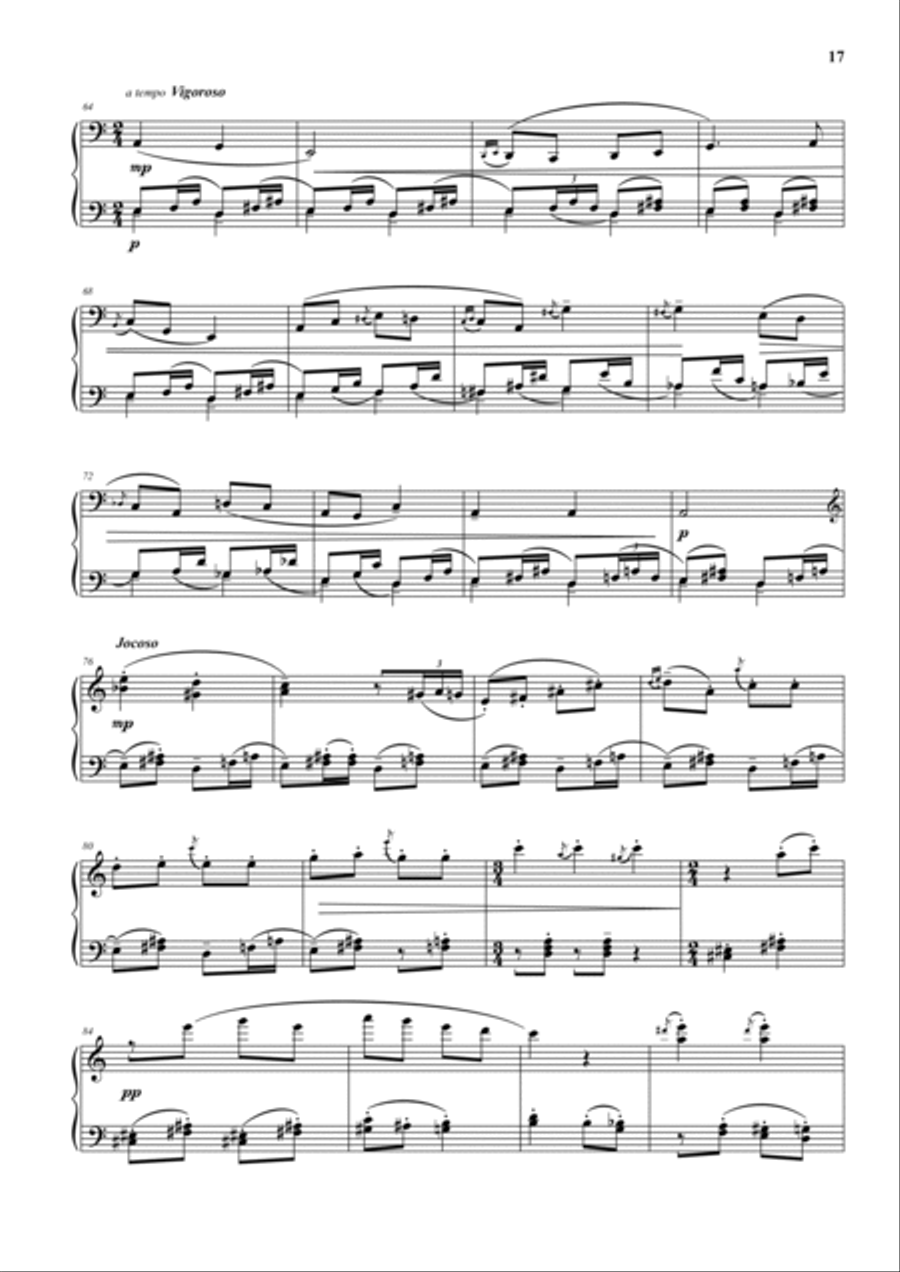 El Chusalongo y el Patachuga Piano Solo scores gallery preview page 5