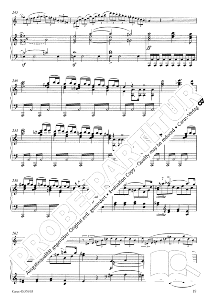 Oboe Concerto in A minor (Concerto per Oboe ed Orchestra in a) Clarinet scores gallery preview page 20