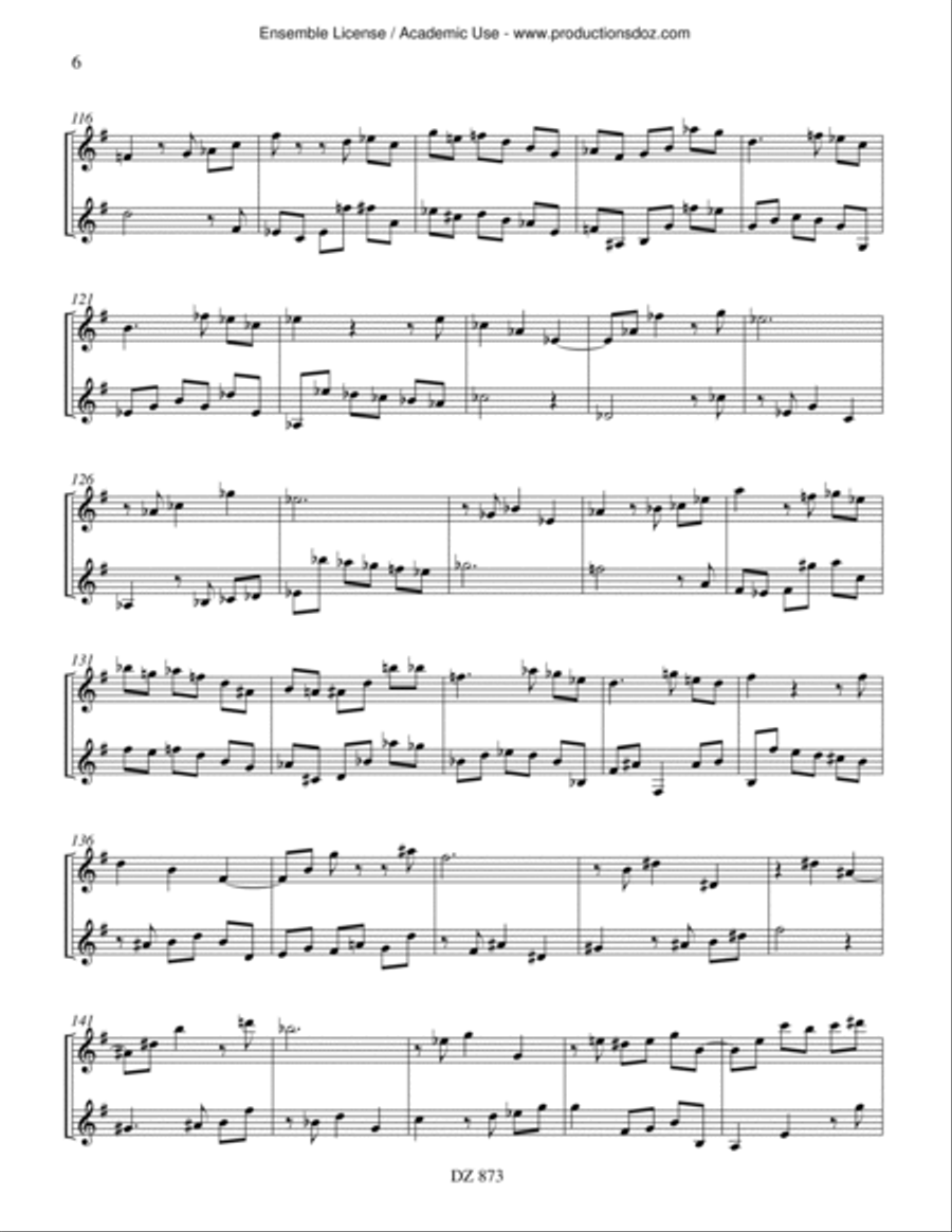 Bajo la parra, Ladino Bajo la parra, Ladino Classical Guitar scores gallery preview page 6